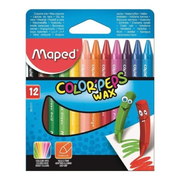 CRAYON A CIRE 12PCS