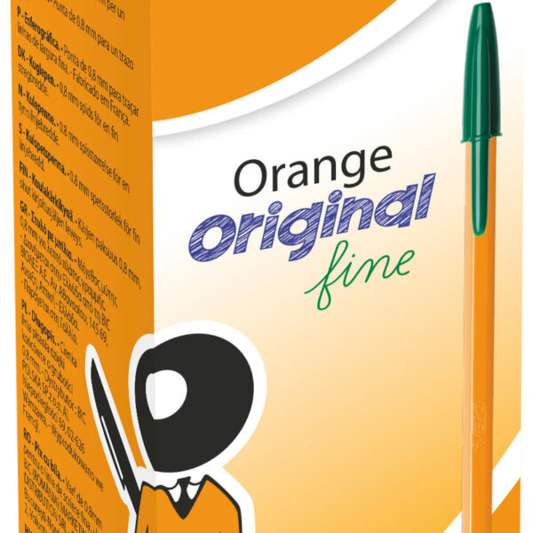 STYLO BIC POINTE FINE VERT