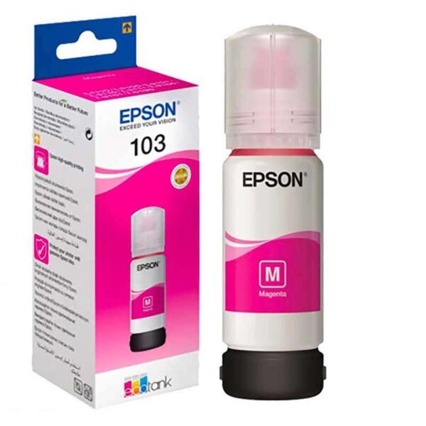 BOUTEILLE D'ENCRE EPSON 103 MAGENTA