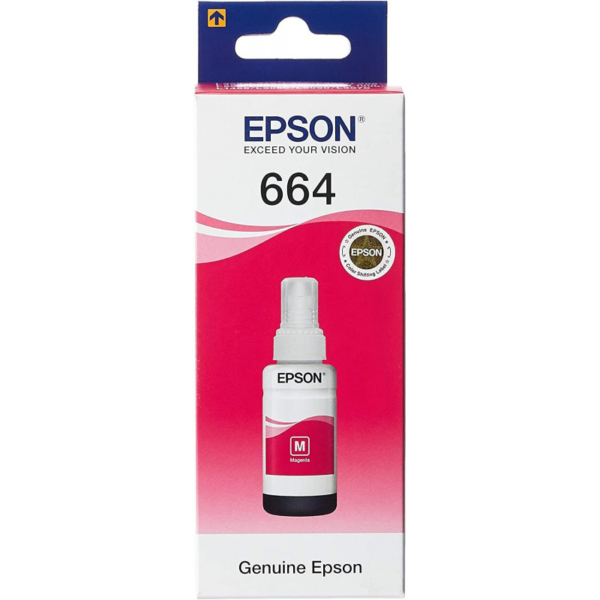 BOUTEILLE D'ENCRE EPSON 664 MAGENTA