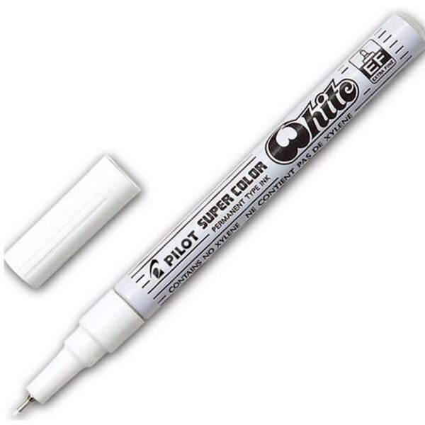 MARQUEUR PILOT SUPER COLOR BLANC