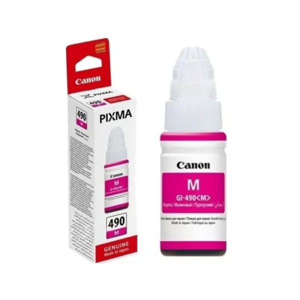 BOUTEILLE D'ENCRE CANON 490 MAGENTA