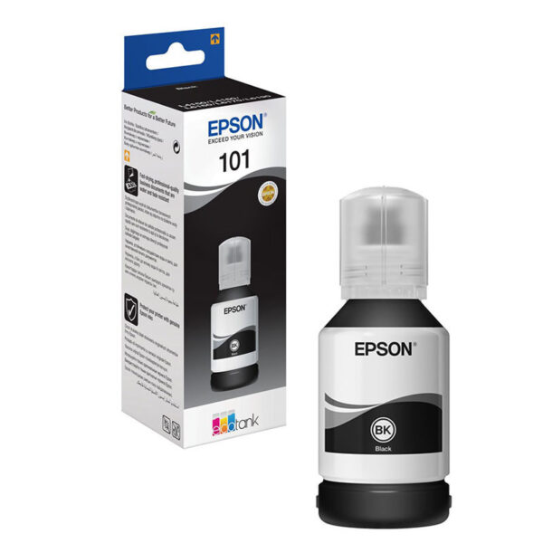 BOUTEILLE D'ENCRE EPSON 101 BLACK