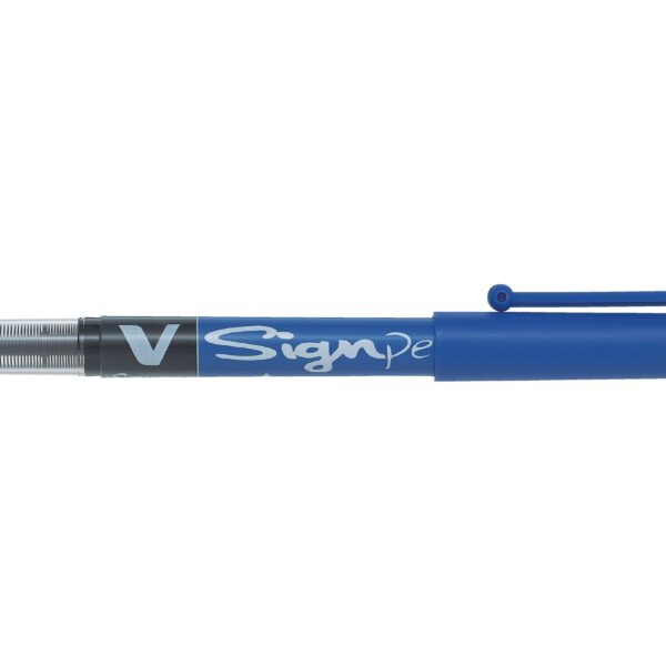 STYLO PILOT V-SIGN PEN BLEU