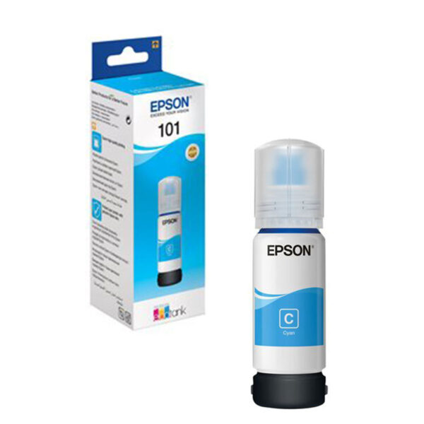 BOUTEILLE D'ENCRE EPSON 101 CYAN