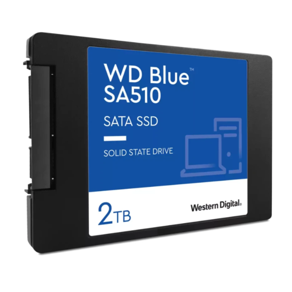 WD SSD interne 2T SA510 SATA SSD 2.5?/7mm Cased
