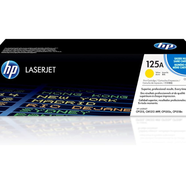 TONER HP LASERJET 125A CB542A YELLOW