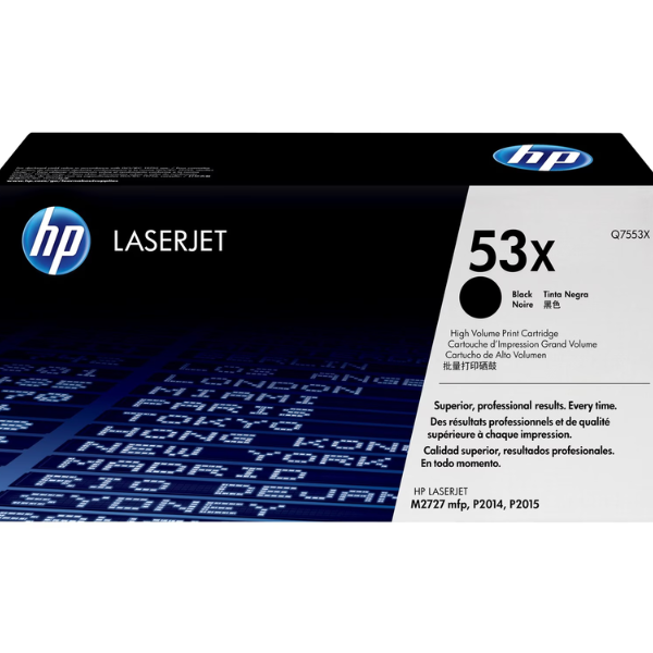 TONER HP LASERJET 53X Q7553X