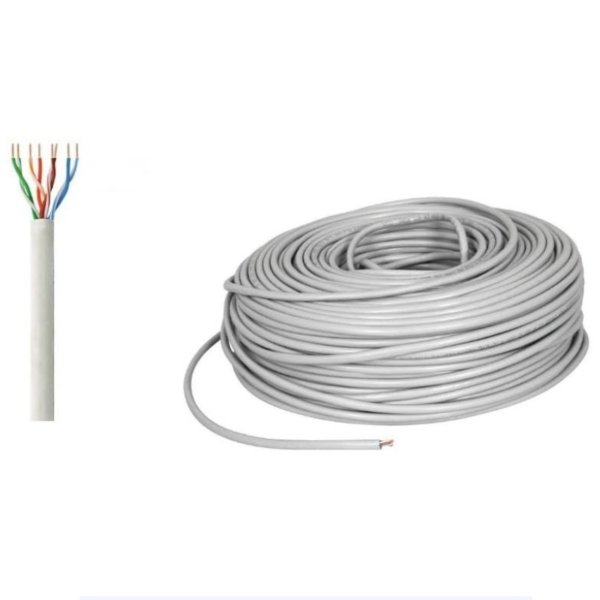 CABLE CAT6A F/FTP 4P 650MHZ LSZH GREY ECA R-M 500