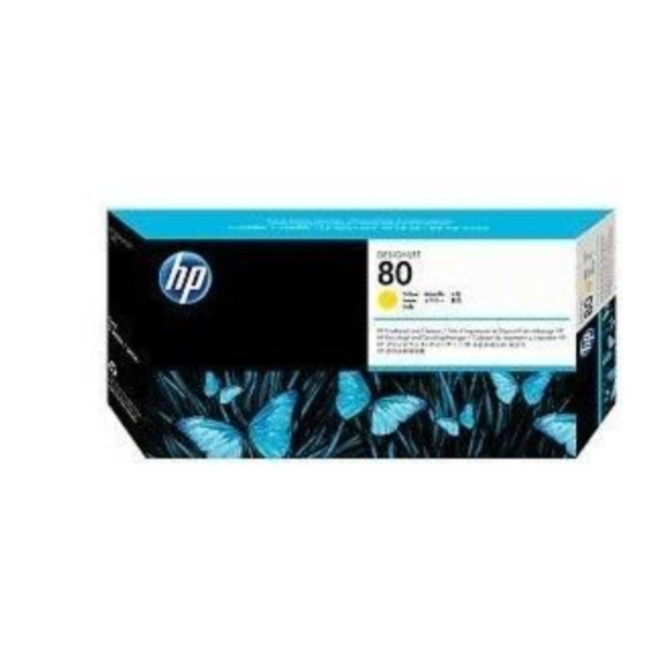 CARTOUCHE HP 80 YELLOW