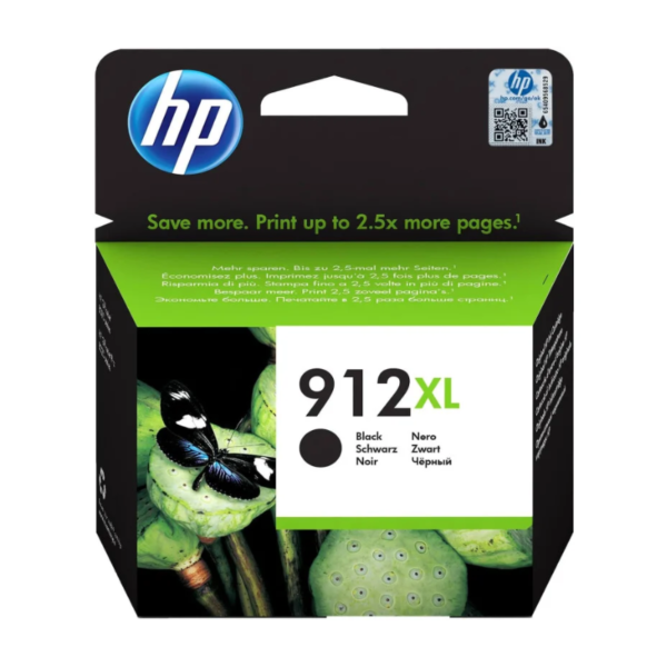 CARTOUCHE HP 912XL NOIR