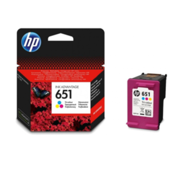 CARTOUCHE HP 651 Tri-color