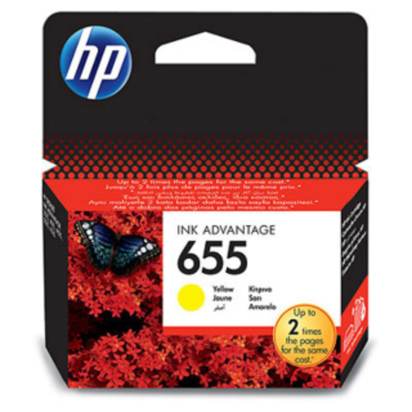 CARTOUCHE HP 655 YELLOW