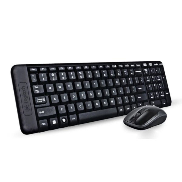 ENSEMBLE CLAVIER ET SOURIS SANS FIL LOGITECH MK220