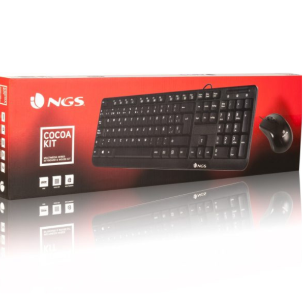 ENSEMBLE CLAVIER ET SOURIS AVEC FIL NGS