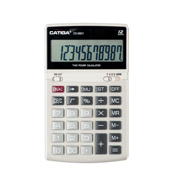 CALCULATRICE CATIGA CD2381 12 CHF