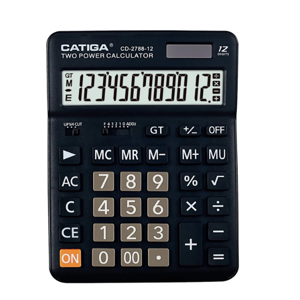 CALCULATRICE CATIGA CD2778/1 12 CHF