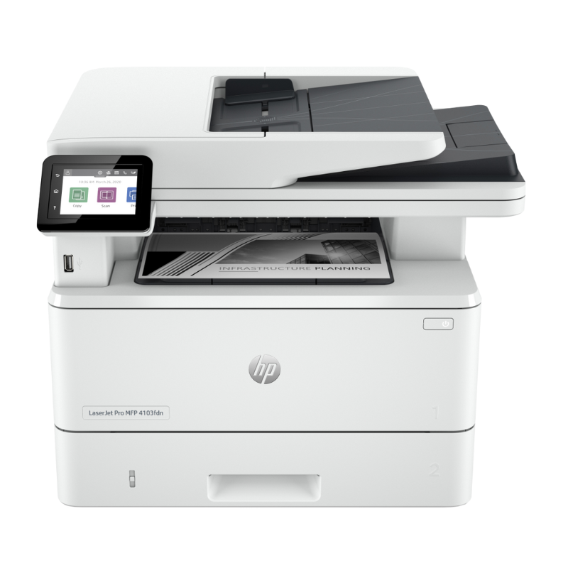 Design-sans-titre-21.png Imprimante HP Monochrome multifonction LaserJet Pro 4103fdn – Image 1