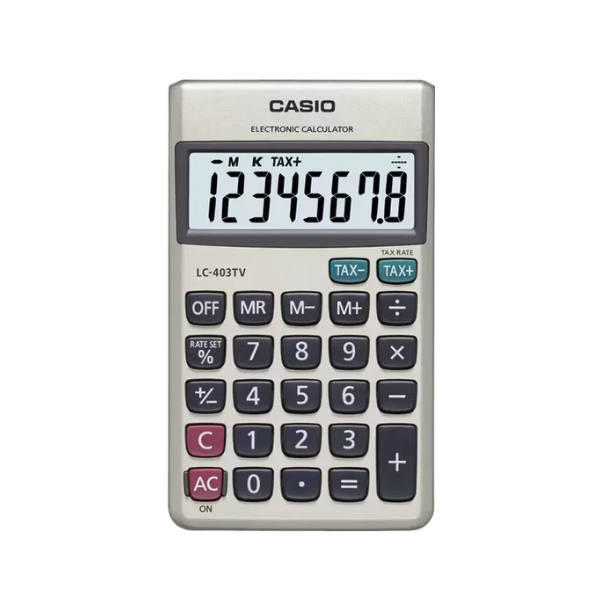 CALCULATRICE CASIO LC-403TV