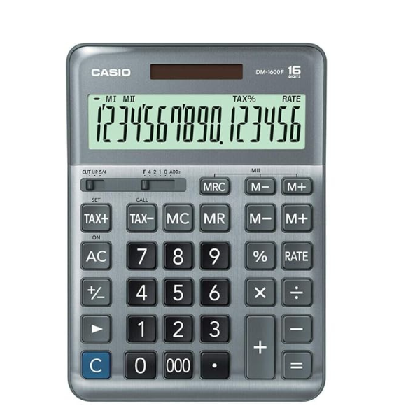 CALCULATRICE CASIO DM-1600F