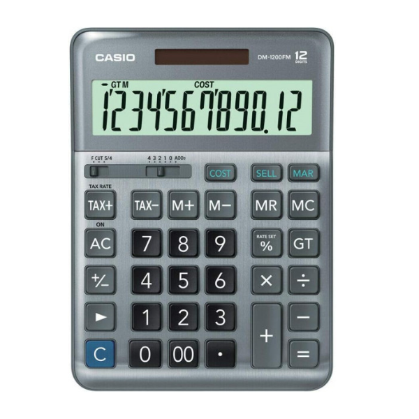 CALCULATRICE CASIO DM-1200FM