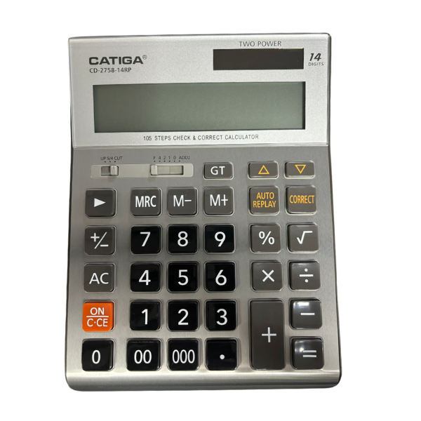 CALCULATRICE CATIGA CD2758/1 14 CHF