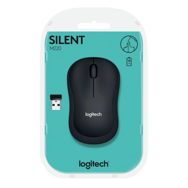 SOURIS SANS FIL LOGITECH M220 GERY
