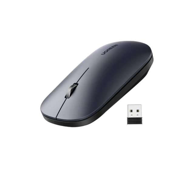SOURIS SANS FIL UGREEN 2,4GHZ/10M GRIS NOIR