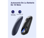SOURIS SANS FIL UGREEN 2,4GHZ/10M GRIS NOIR – Image 2