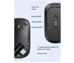 SOURIS SANS FIL UGREEN 2,4GHZ/10M GRIS NOIR – Image 3