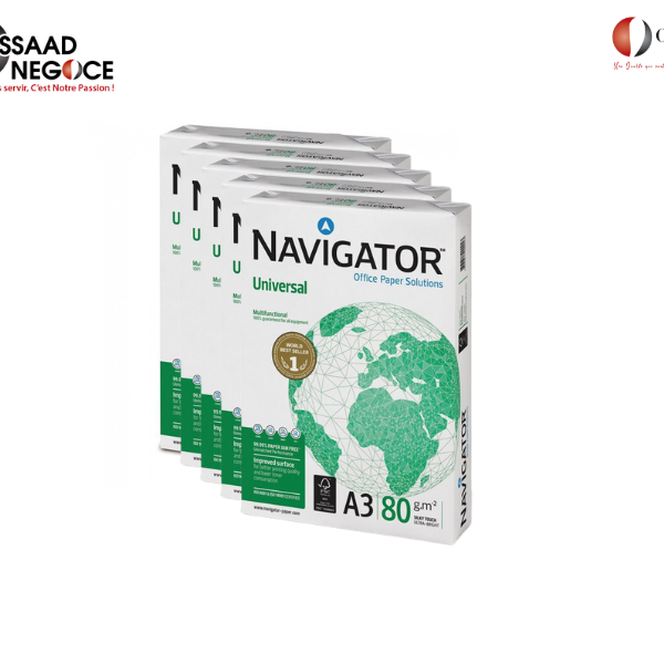 Ram Papier A3 blanc 80g Navigator