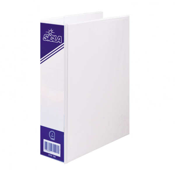 CLASSEUR A LEVIER PVC SICLA 2ANX DOS 6 BLANC