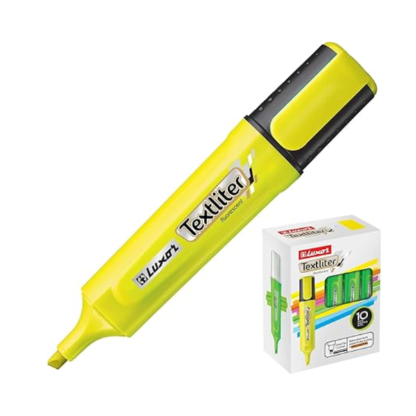 FLUORESCENT LUXOR JAUNE