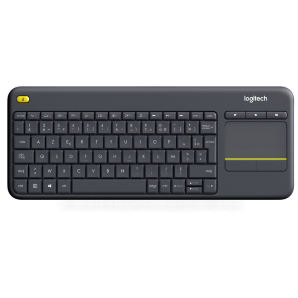 CLAVIER SANS FIL AVEC PAVE TACTILE INTEGRE LOGITECH K400 FR