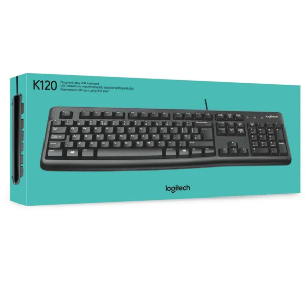 CLAVIER AVEC FIL USB LOGITECH K120