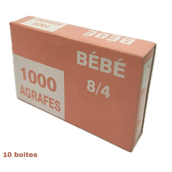 AGRAFES BEBE 8/4