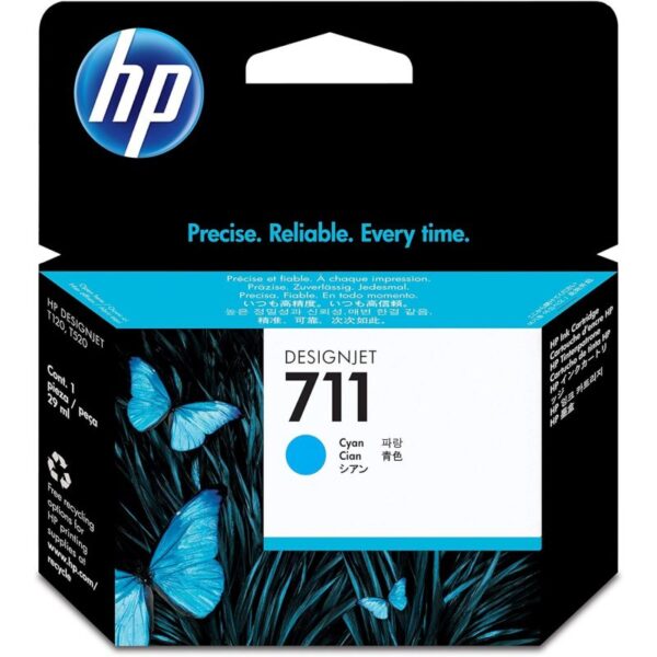 CARTOUCHE HP 711 CYAN