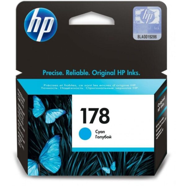 CARTOUCHE HP 178 CYAN