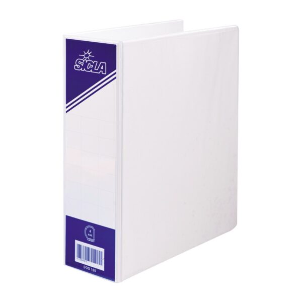 CLASSEUR A LEVIER PVC SICLA 2ANX DOS 8 BLANC