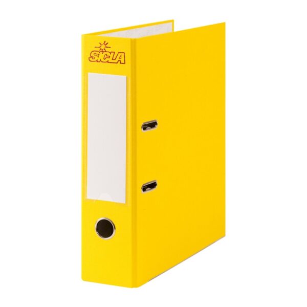 CLASSEUR A LEVIER SICLA 32*28*8 Jaune