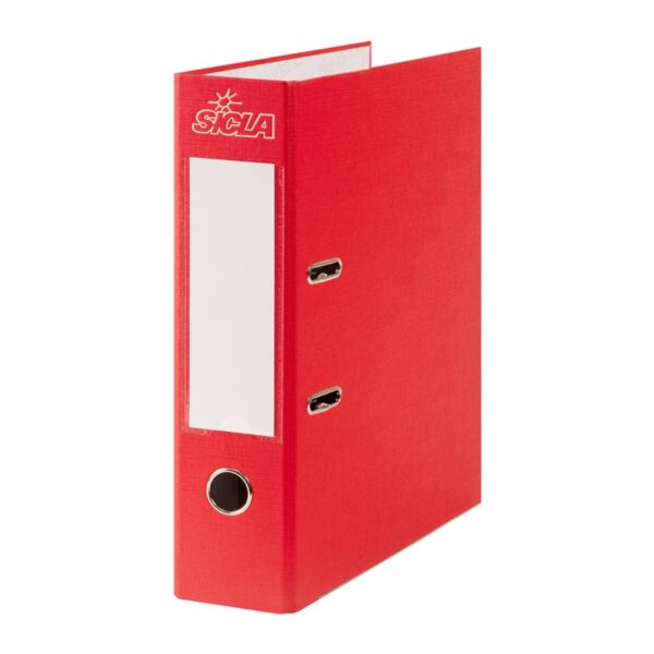 CLASSEUR A LEVIER SICLA 32*28*8 Rouge