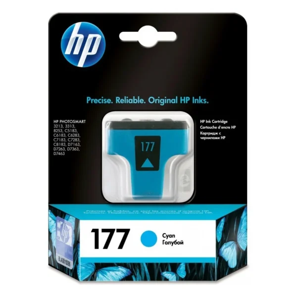 CARTOUCHE HP 177 CYAN