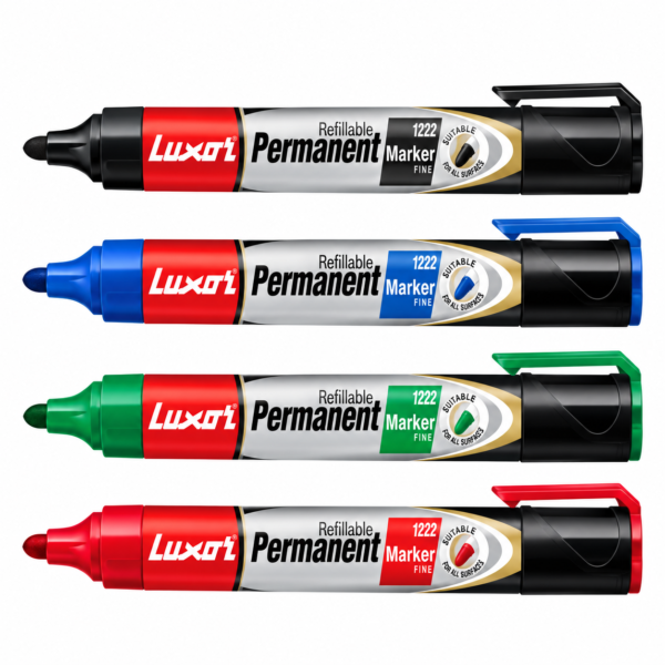 Marqueur permanent LUXOR bleu 280