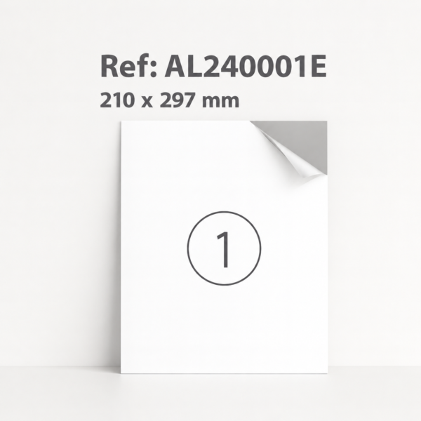 ETIQUETTES ADHESIVES BLANCHES OSN 210-297mm