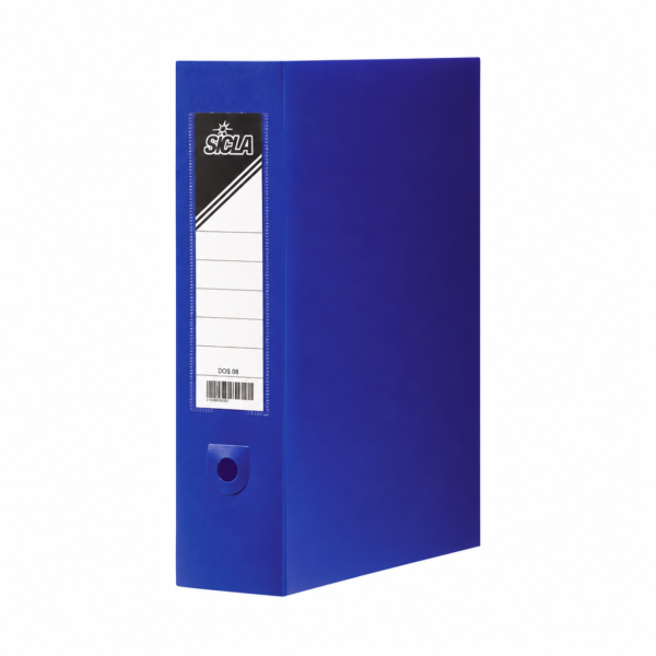 BOITE ARCHIVES EN POLYPRO SIKLA DOS 8 BLEU