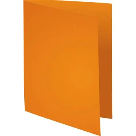Chemise cartonnée 180 g orange OSN
