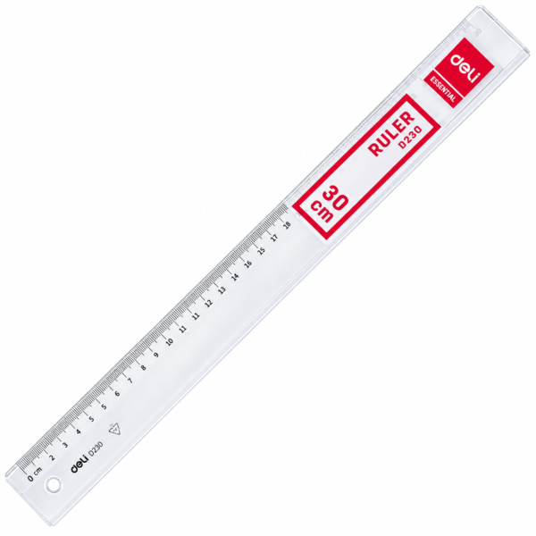 Règle 30 cm DELI