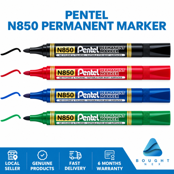 Marqueur permanent PENTEL TR noir N850
