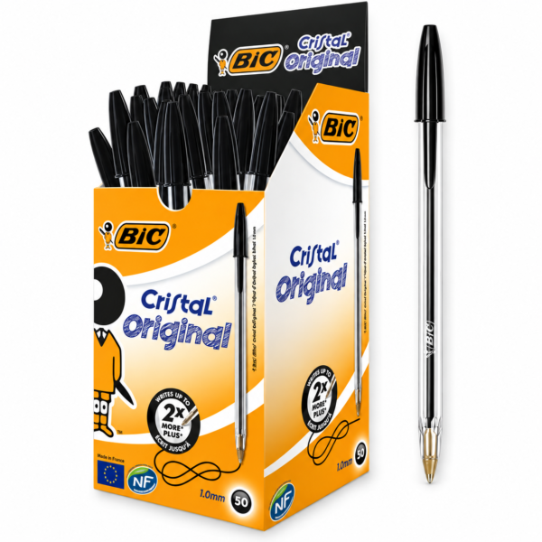 Stylo BIC cristal noir