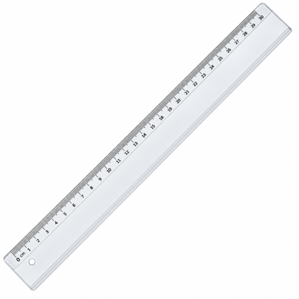 Règle 30 cm ARK en plastique
